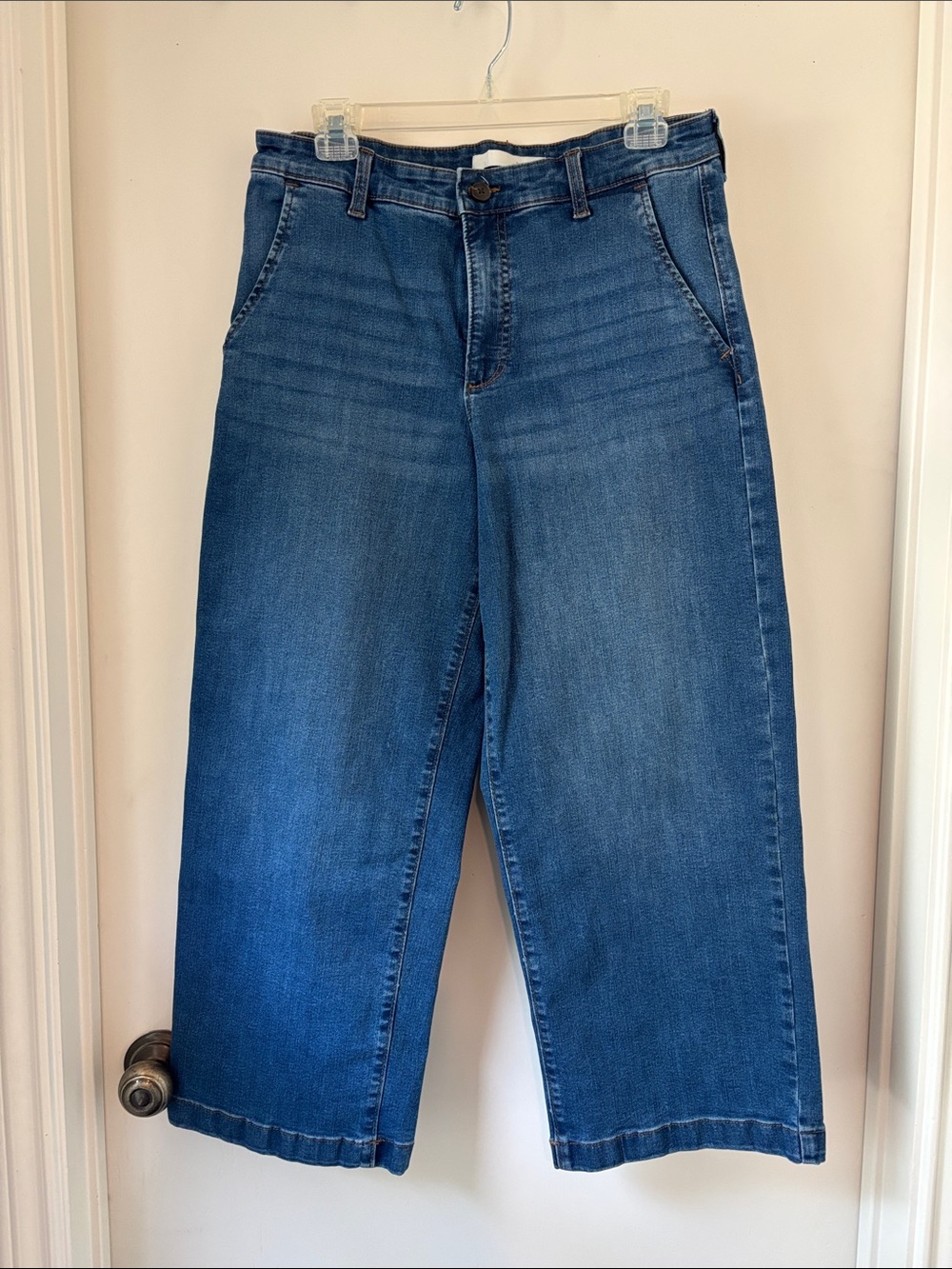 Ella Moss Medium Blue Cropped Jeans
